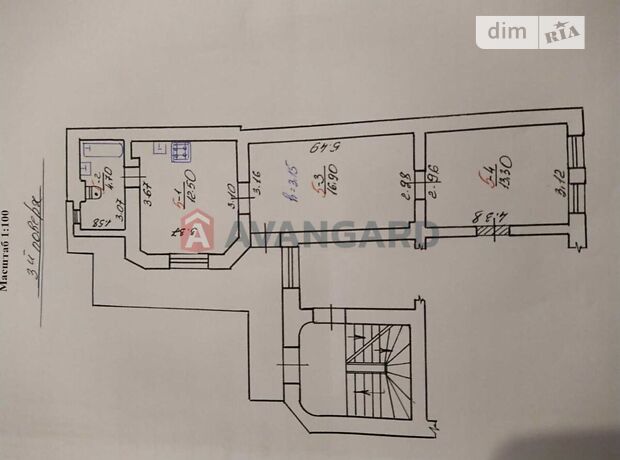 2-кімн. квартира, 47 м², просп. Чорновола В'ячеслава