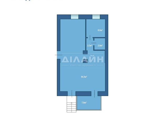 Оренда комерційного приміщення 85,2 м² біля ТЦ «Україна» фото 3