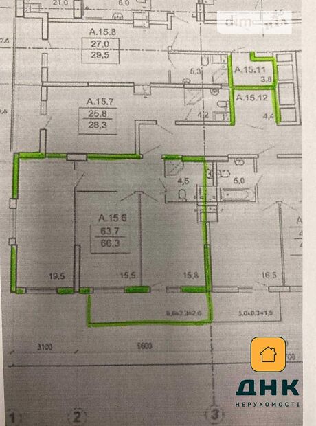 2-кімн. квартира, 74,5 м², Фонтанська дор.