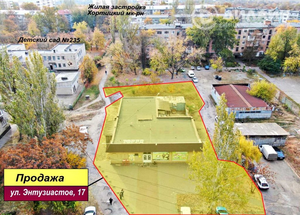 Будівля на Бабурці під магазин, ресторан чи медцентр
